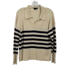 Saks Fifth Ave V-neck Striped Sweater